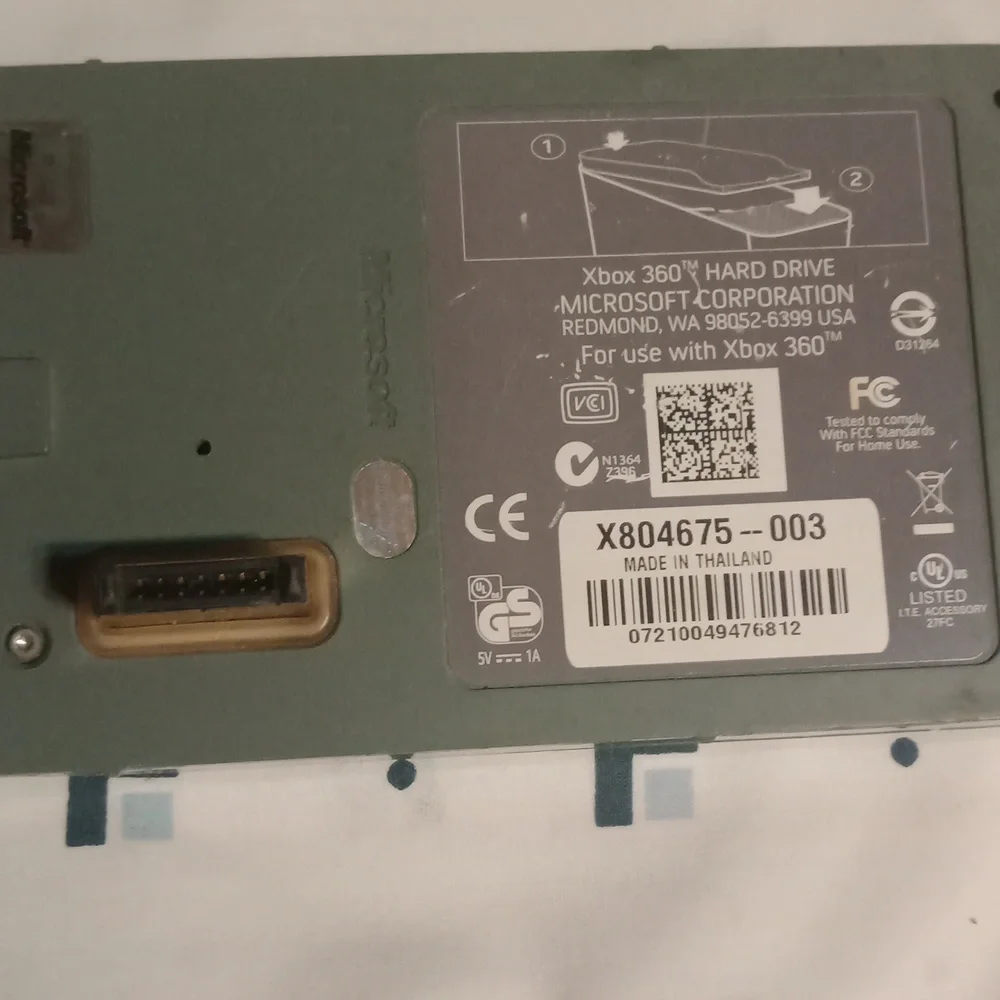 Microsoft X804675-003 20GB Xbox 360 Hard Drive